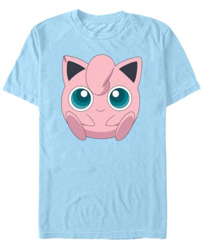 Мужская футболка Pokemon Jigglypuff Filled Face Short Sleeve