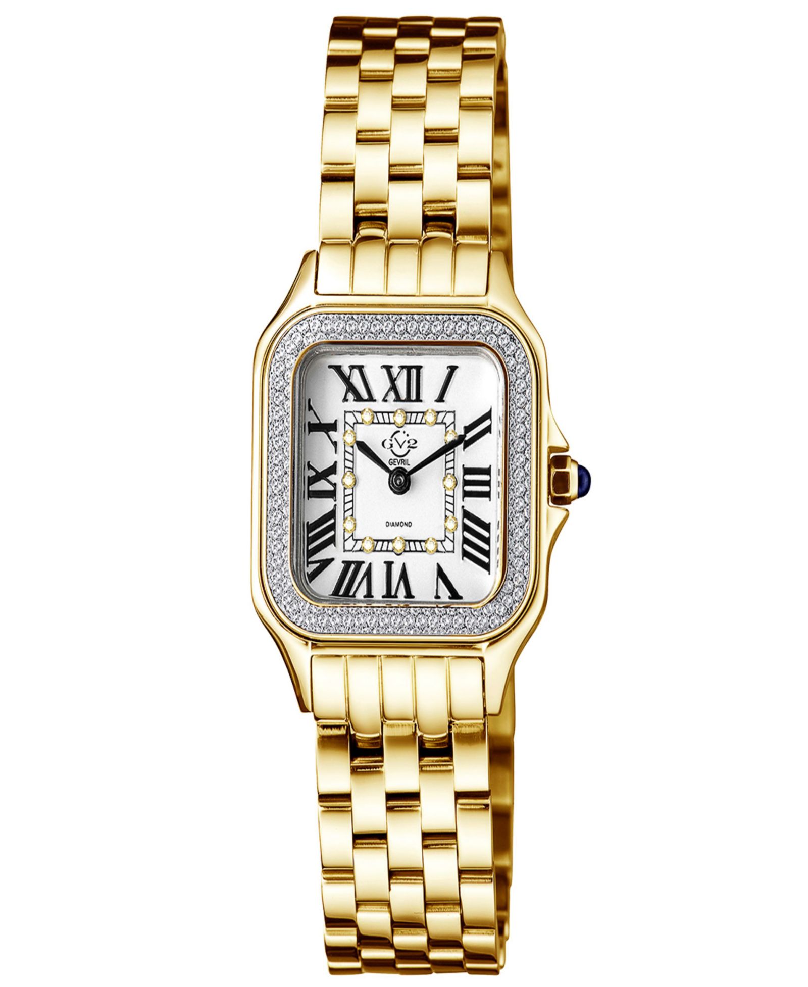 Gevril Женские часы Milan Swiss Quartz Gold-Tone Stainless Steel 27.5mm