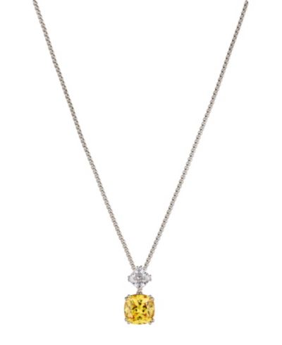 Eliot Danori Stone Necklace in Silver-Tone