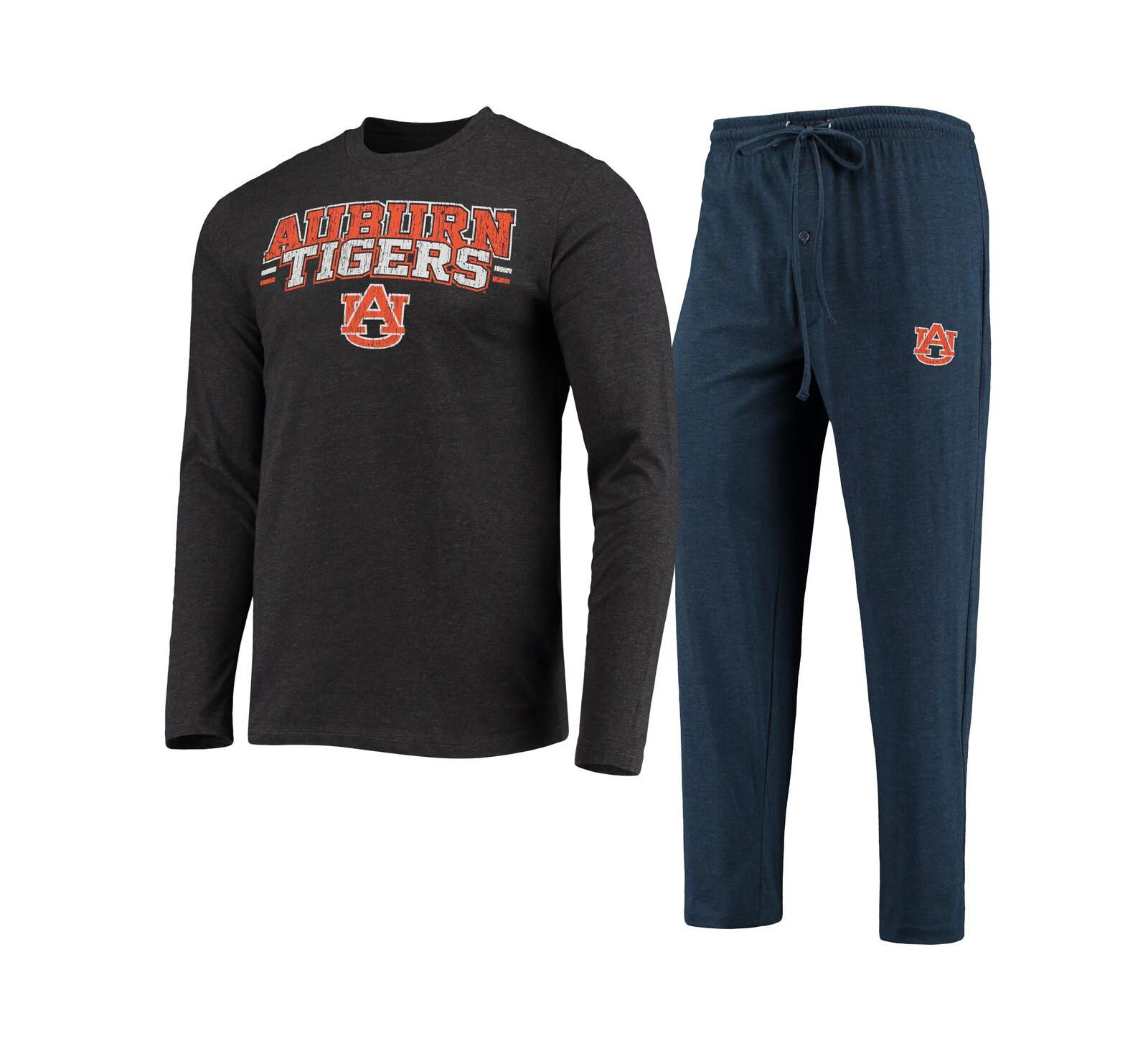 Мужской комплект Concepts Sport Auburn Tigers: футболка и штаны