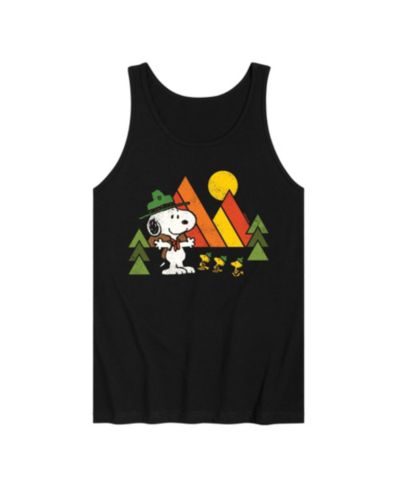 Men's Peanuts Retro Camping Tank