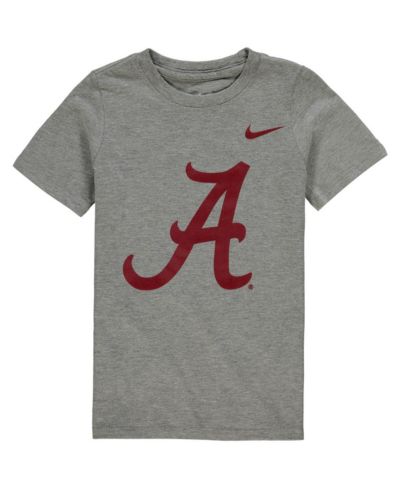 Детская футболка Nike Charcoal Alabama Crimson Tide Logo