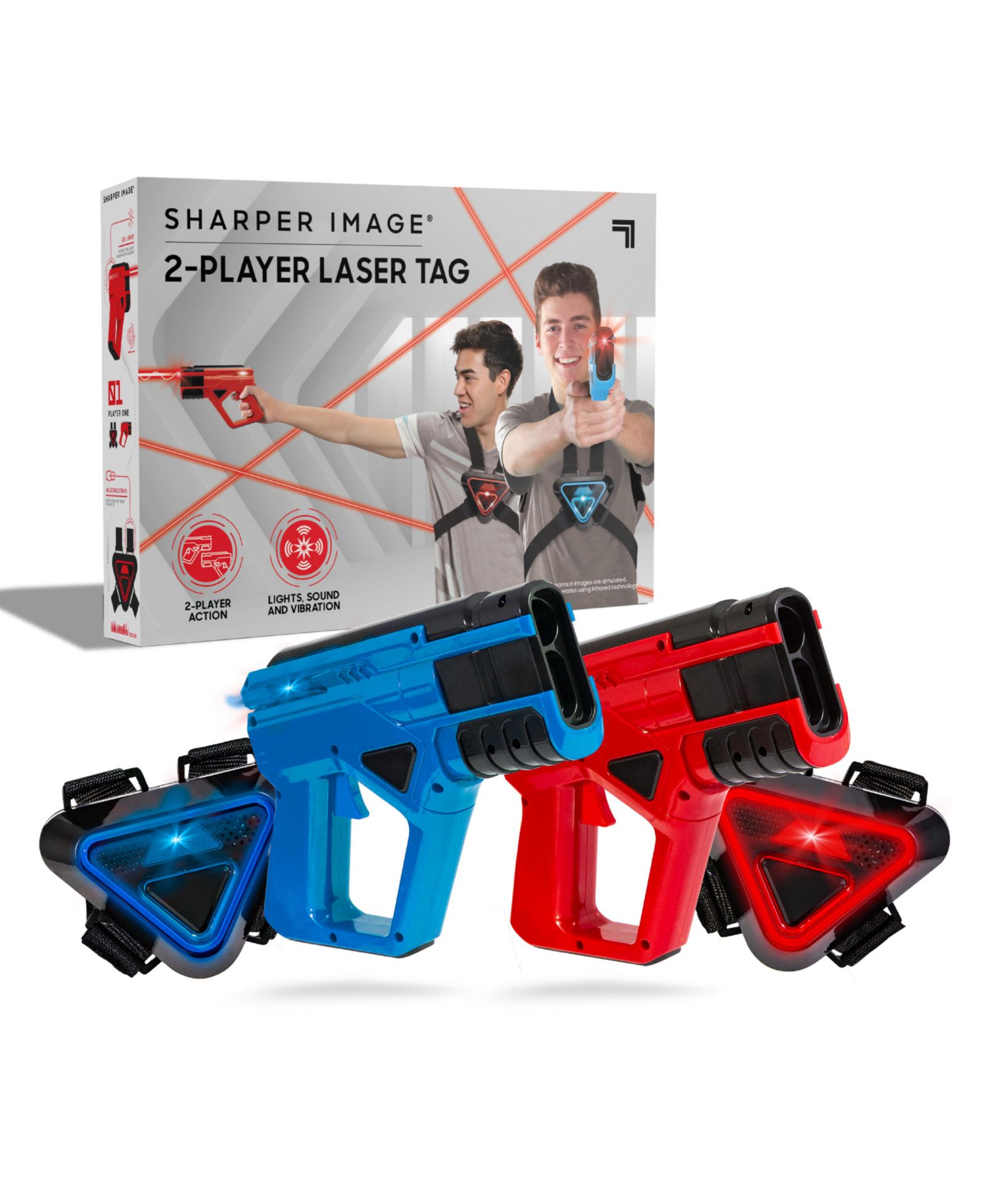 Sharper Image набор для лазерного тэга на двоих