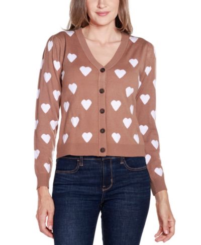 Belldini Женский кардиган Hearts Jacquard