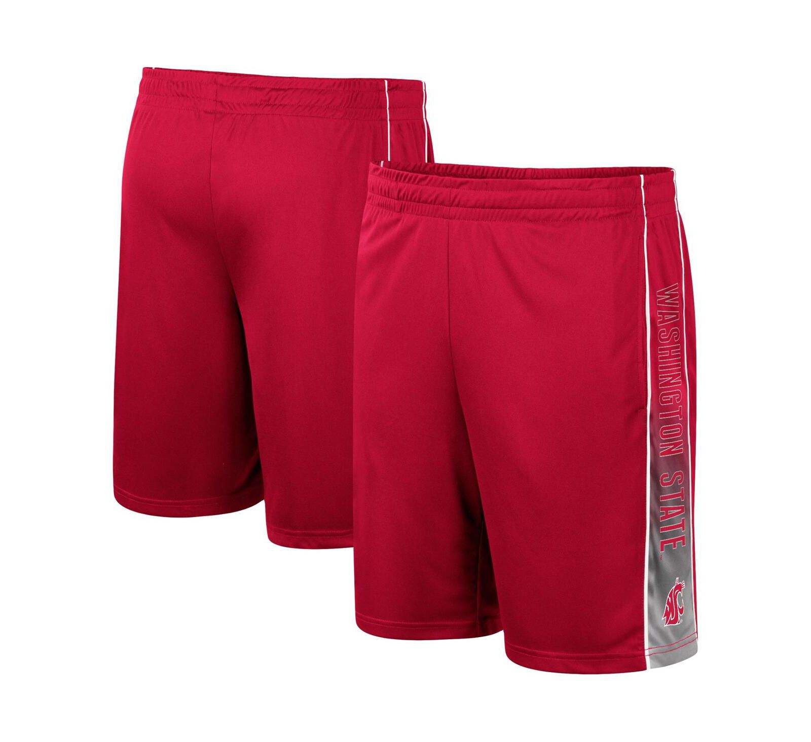 Мужские шорты Colosseum Crimson Washington State Cougars Lazarus