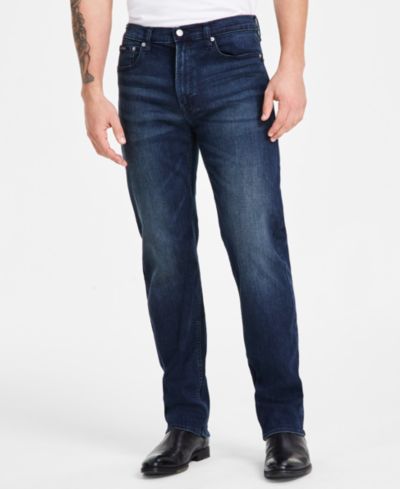 Calvin Klein Мужские джинсы Straight Fit Stretch