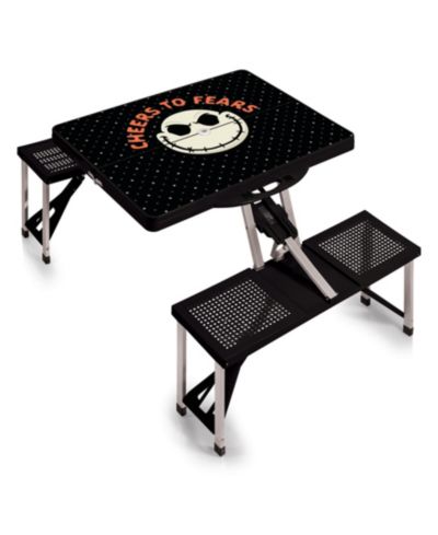 Переносной складной стол Disney Nightmare Before Christmas Jack Picnic Table с сиденьями
