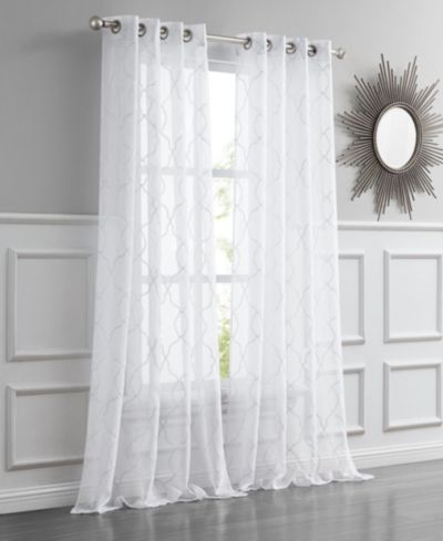 Dainty Home Springfield Window Panel, 54" x 84"