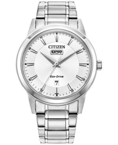Мужские часы Citizen Eco-Drive Classic Stainless Steel Bracelet 40mm