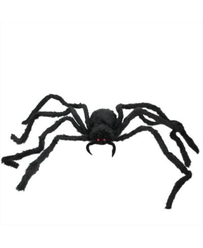 48" Spider with LED Flashing Eyes Halloween Decoration