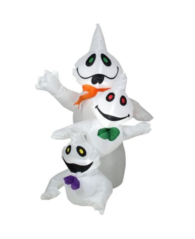 Надувное украшение Halloween Ghost Trio 3.5' Lighted Outdoor Yard Decoration