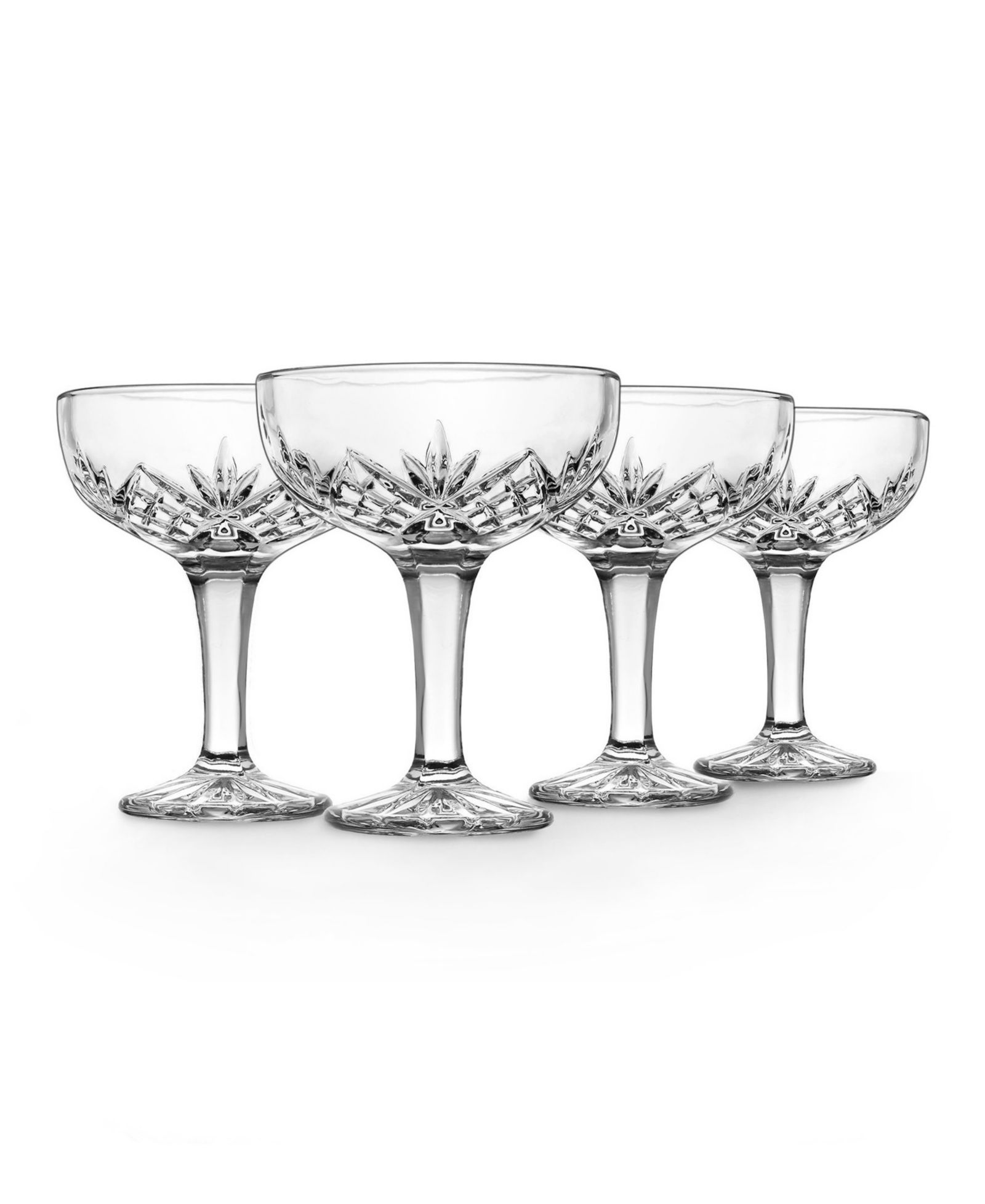 Бокалы для шампанского Godinger Dublin Coupe, 6oz., набор из 4 шт.