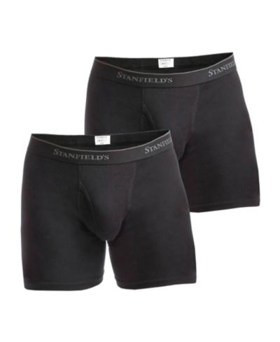 Мужские боксеры-слипы Stanfield's Supreme Cotton Blend, Pack of 2