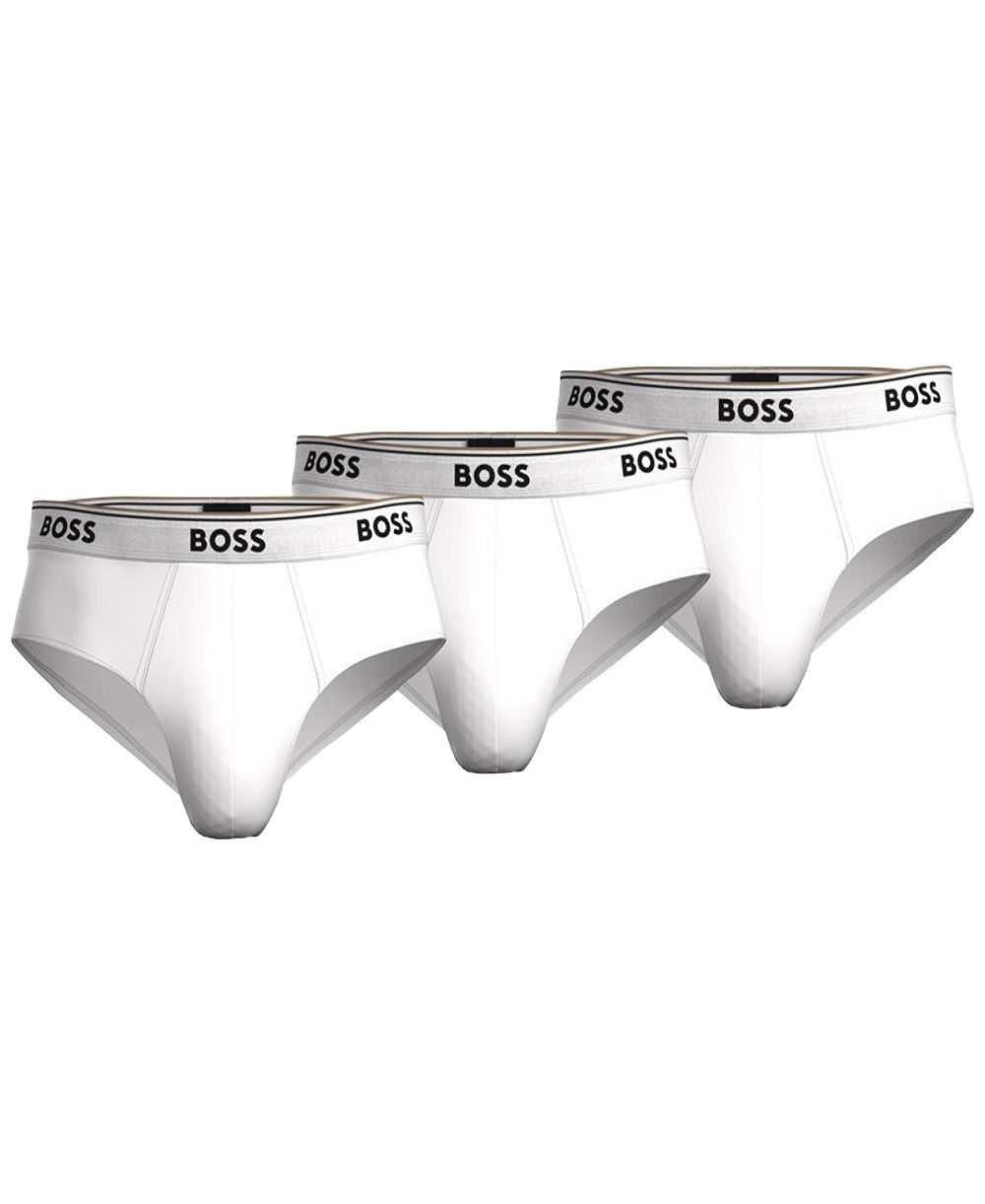 BOSS by Hugo Boss Men's Power 3-Pack Stretch Cotton Briefs