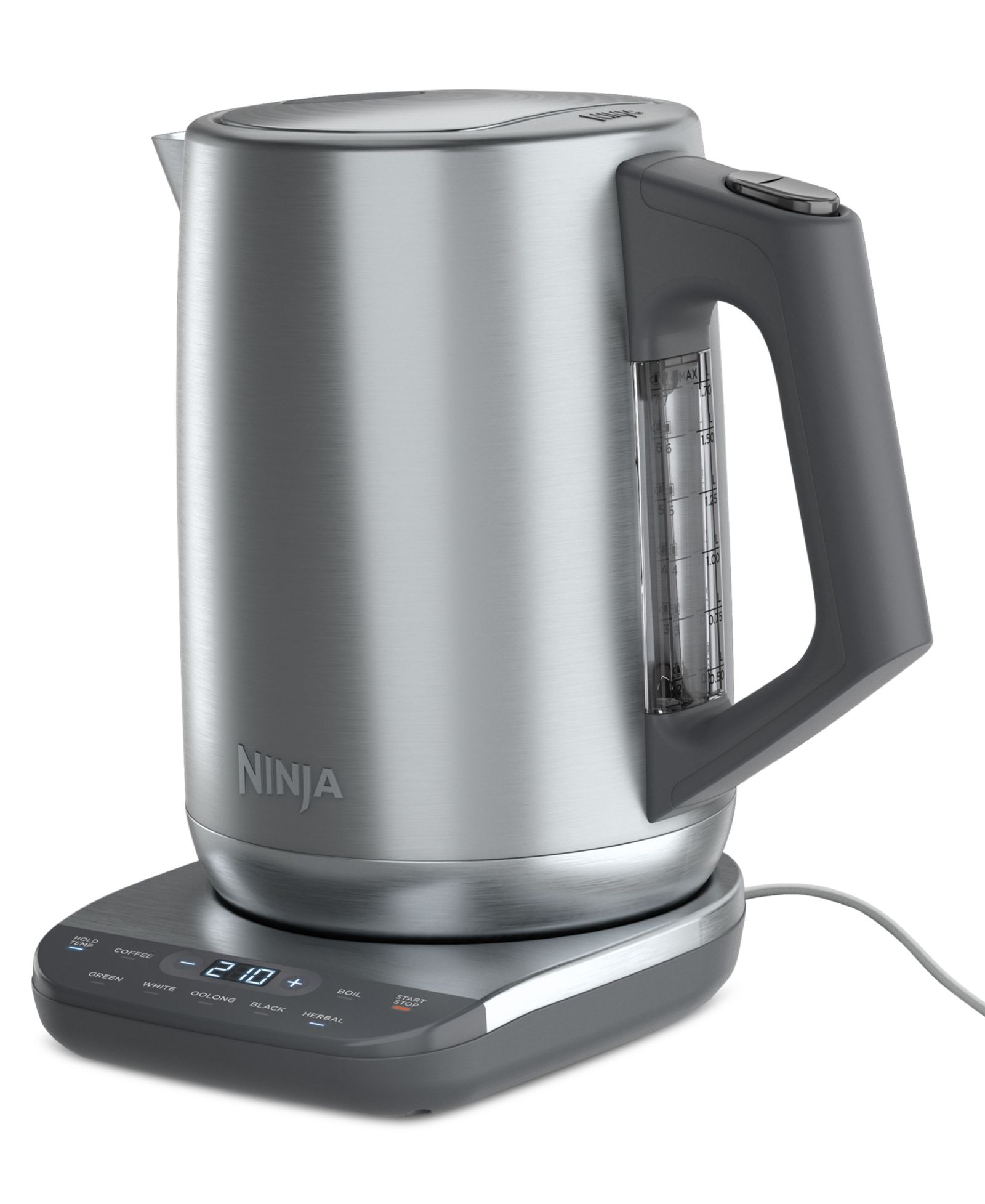 Ninja Precision Temperature 7-Cup Electric Kettle, KT200