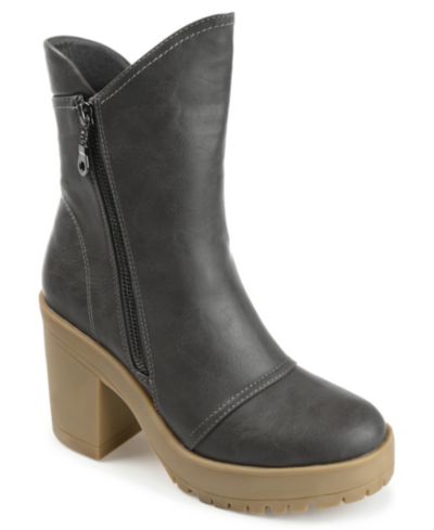 Женские ботильоны Journee Collection Women's Jaquie Lug Sole Platform