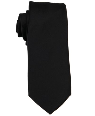 ConStruct Men's Satin Solid Tie