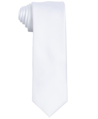 ConStruct Men's Satin Solid Tie