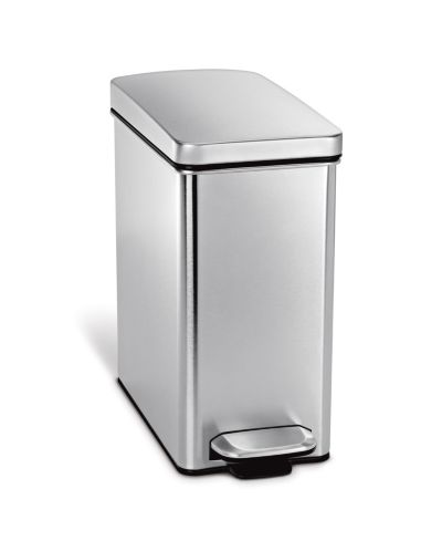 Simplehuman мусорное ведро для ванной комнаты Profile Step 10 Liter с мягким закрытием крышки