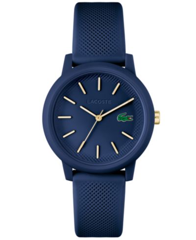 Женские часы Lacoste Women's L.12.12 Navy Silicone Strap 36mm