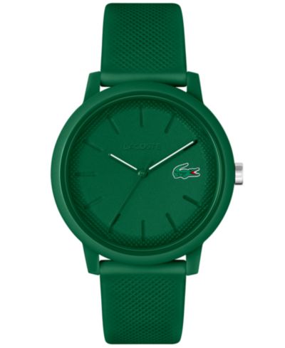 Мужские часы Lacoste L.12.12 Green Silicone Strap 42mm