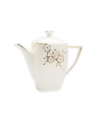 Classic Touch Milk Dispenser Floral Artwork Design with Handle