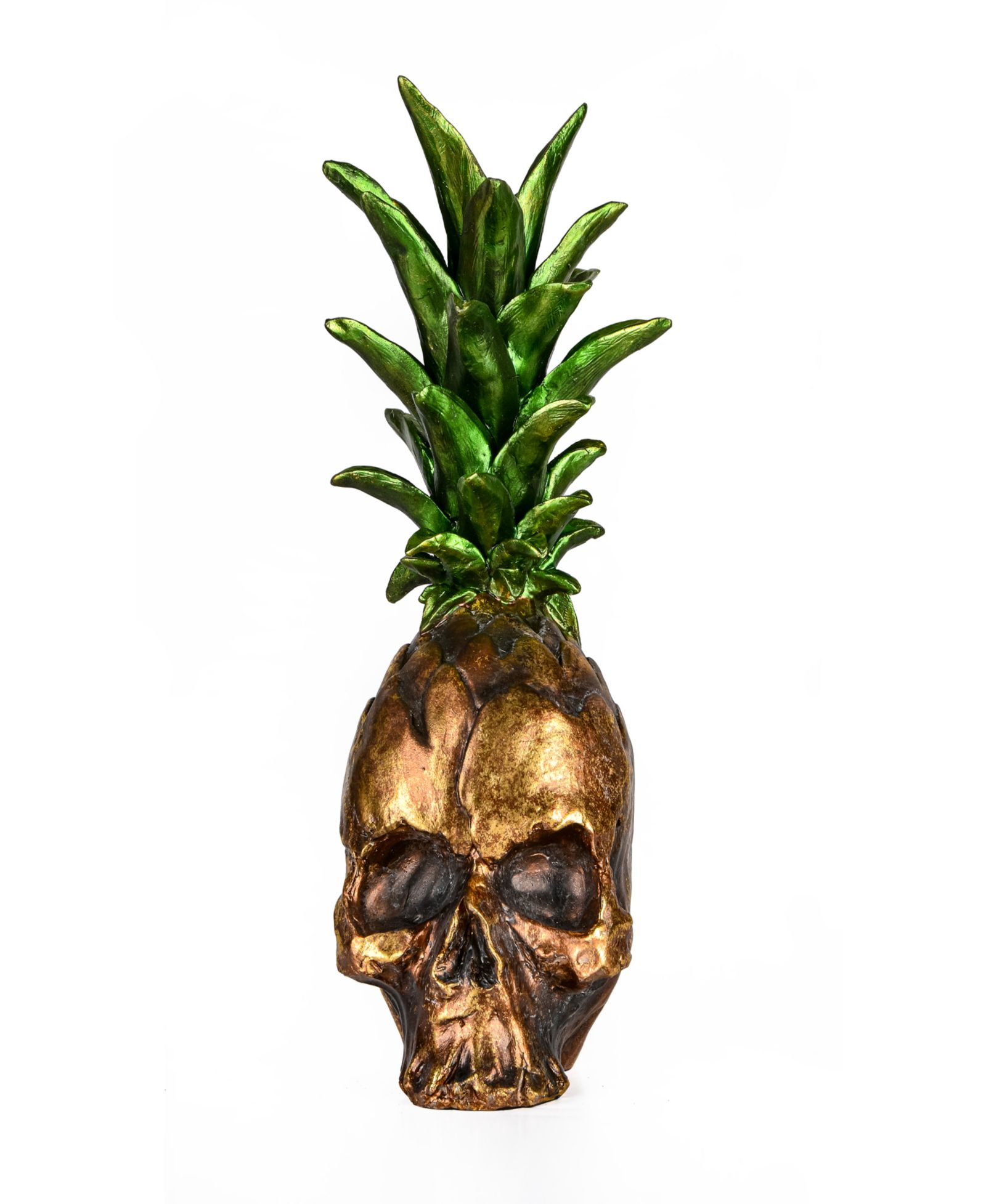 Декор для стола National Tree Company Halloween Pineapple Skull