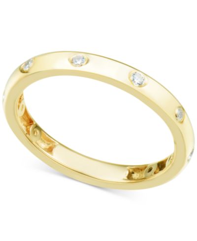 Бриллиантовое кольцо (1/6 ct. t.w.) в 14k Gold