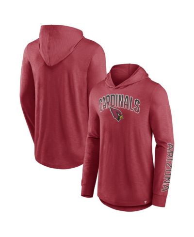 Men's Fanatics Cardinal Arizona Cardinals Front Runner Pullover Hoodie