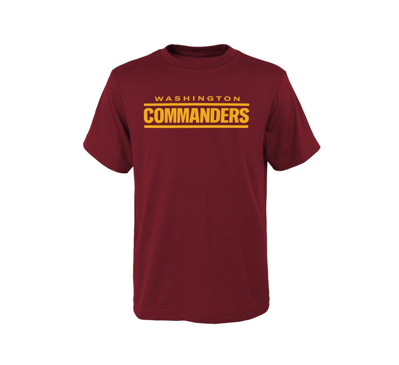 Outerstuff Детская футболка Washington Commanders с логотипом команды
