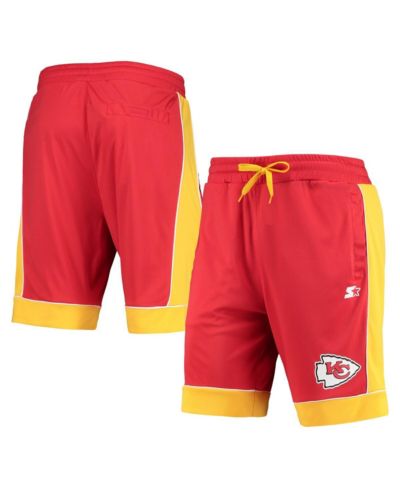 Мужские шорты Starter Kansas City Chiefs, красные с золотым, модные