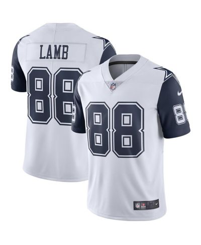 Nike Мужская джерси CeeDee Lamb White Dallas Cowboys 2nd Alternate Vapor Limited