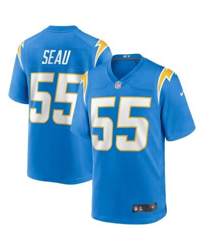 Джерси Nike Junior Seau Powder Blue Los Angeles Chargers для мальчиков
