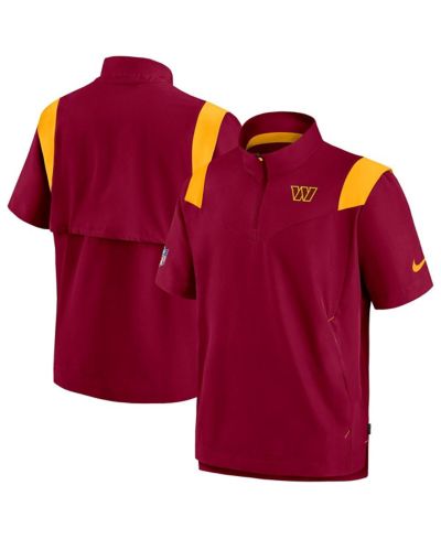 Мужское пуловер-топ Nike Burgundy Washington Commanders Coaches Chevron Lockup