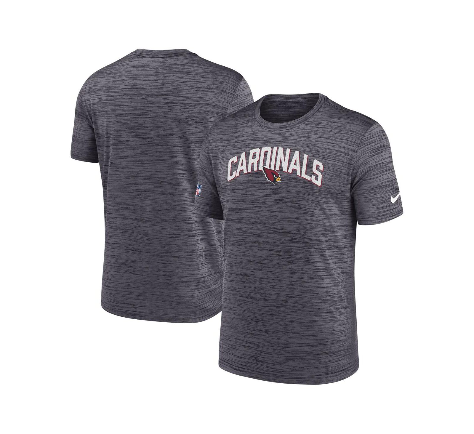 Men's Nike Black Arizona Cardinals Velocity Athletic Stack Performance T-shirt