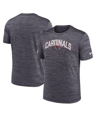 Мужская спортивная футболка Nike Black Arizona Cardinals Velocity Athletic Stack