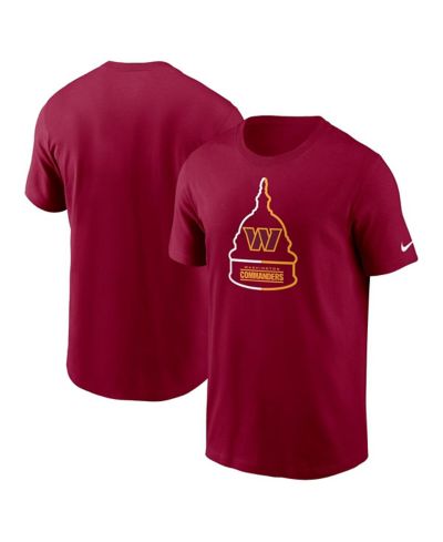 Nike Мужская футболка Washington Commanders Essential Local Phrase, Burgundy