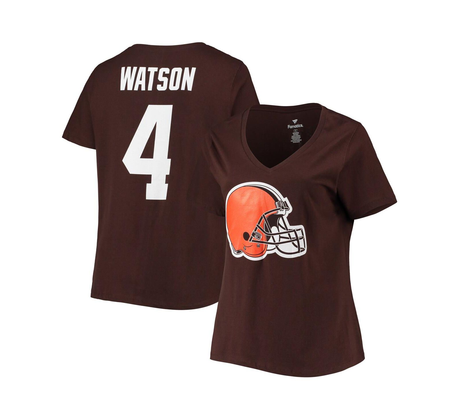 Женская футболка Fanatics Cleveland Browns Plus Size
