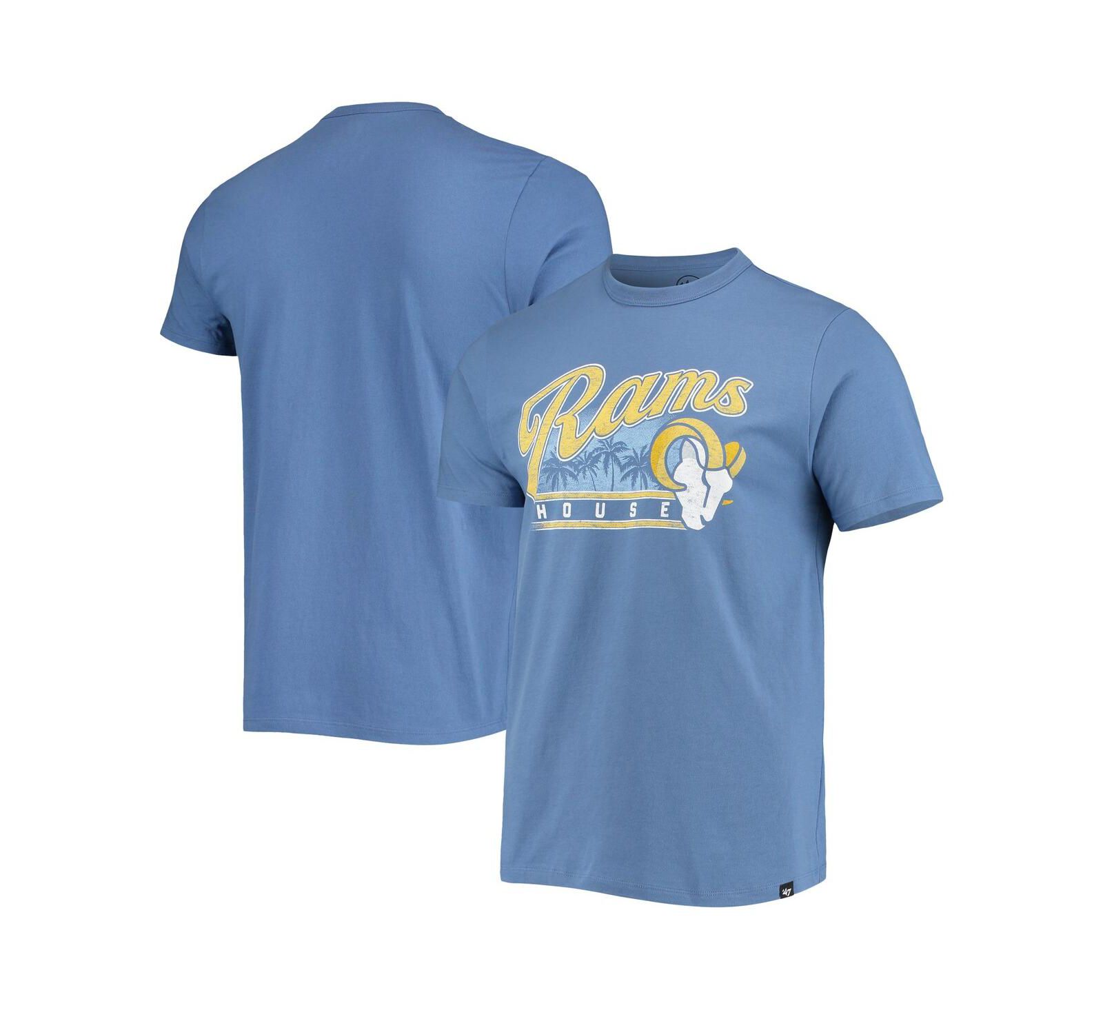 Men's '47 Royal Los Angeles Rams Team Franklin T-shirt