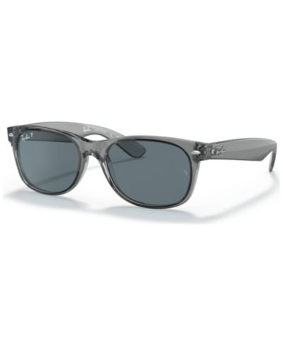 Солнцезащитные очки Ray-Ban New Wayfarer Classic 55 Polarized Low Bridge Fit