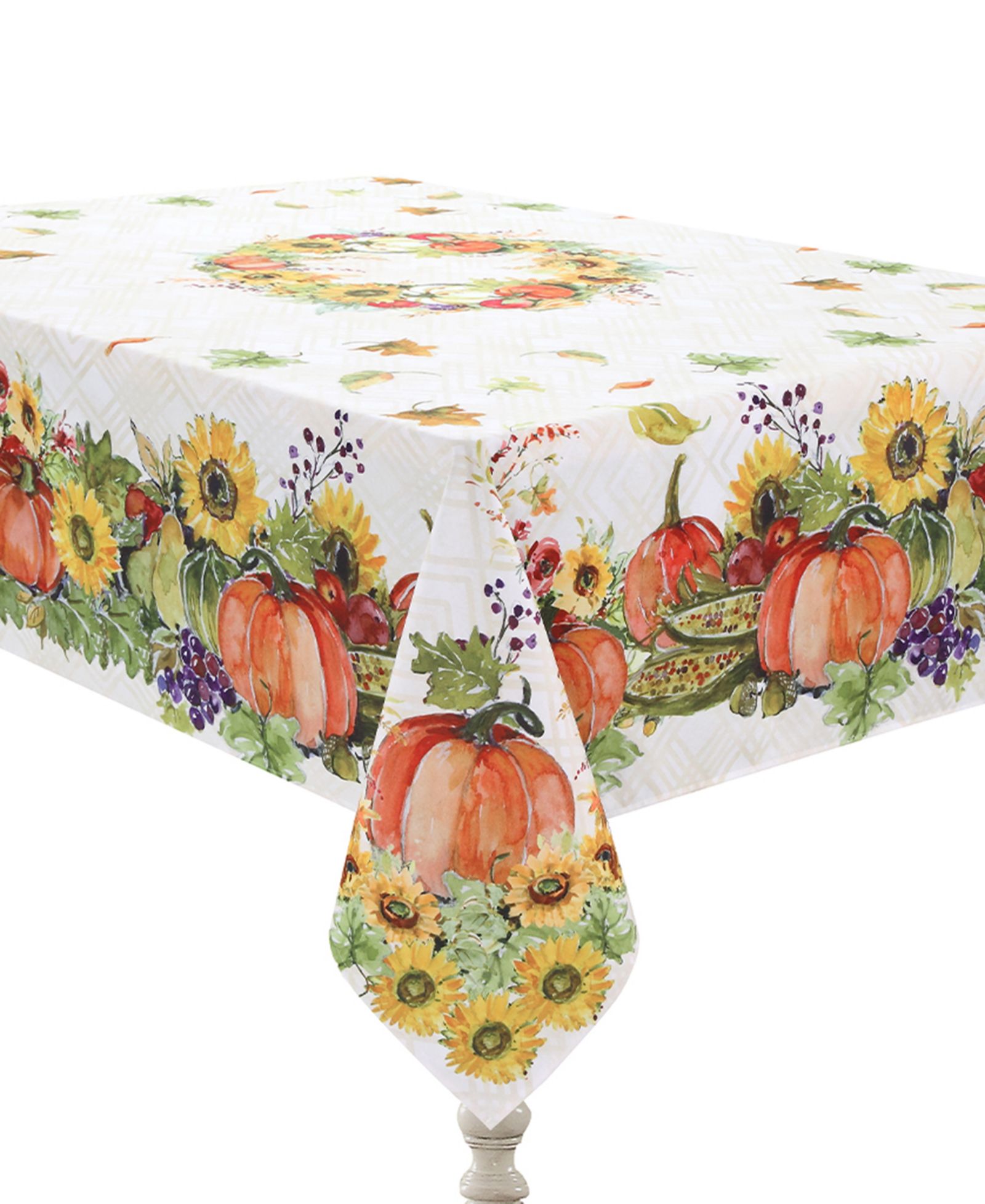 Laural Home Cornucopia Harvest Tablecloth, 70" x 120"