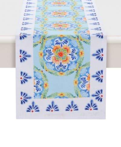 Laural Home Talavera Runner, 13" x 72"