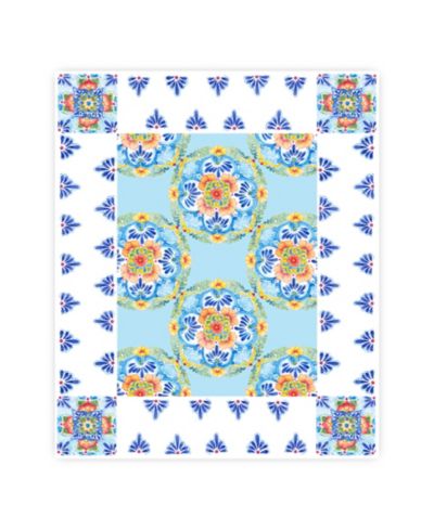 Скатерть Laural Home Talavera 70" x 84"