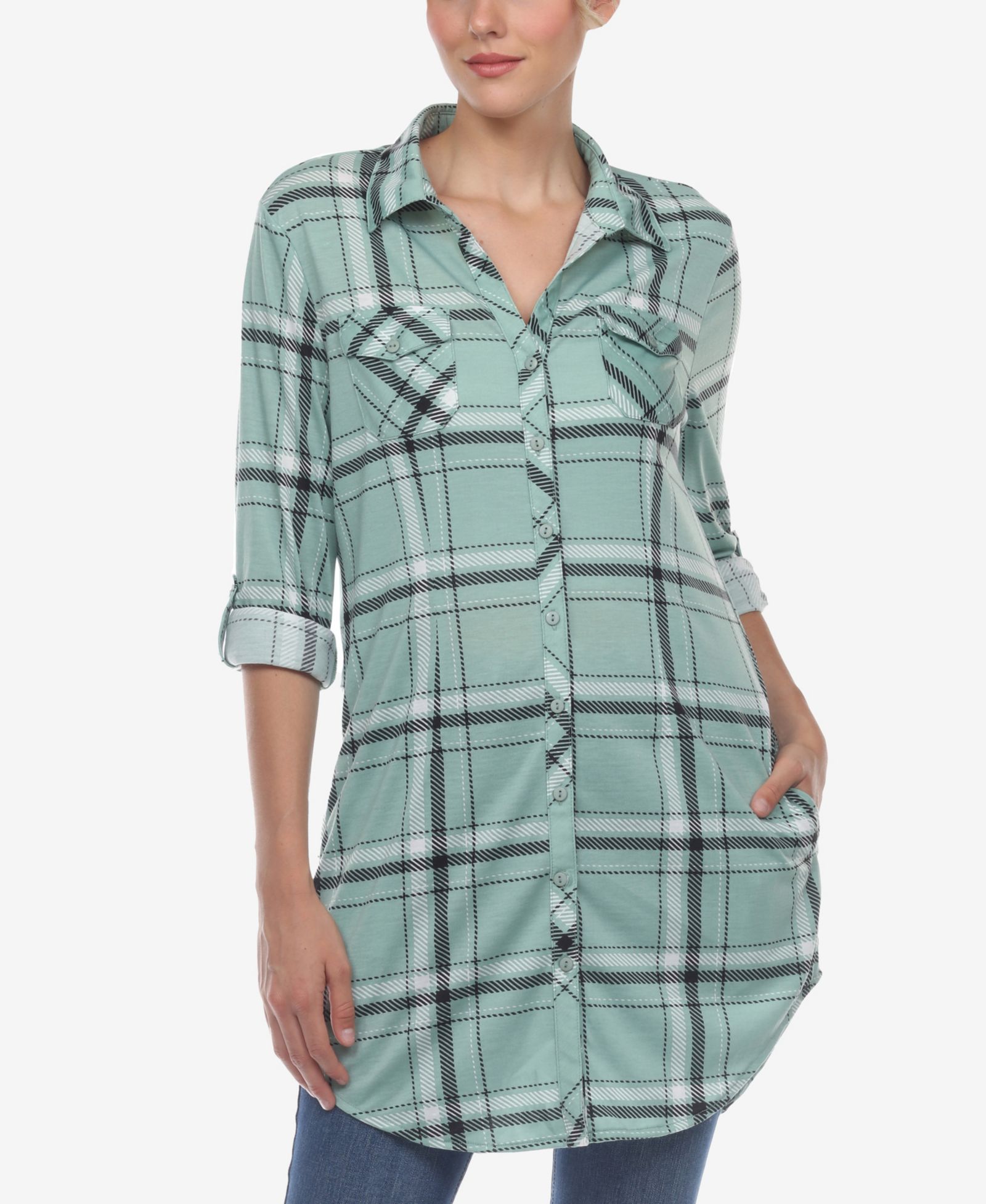 Тунника White Mark Women's Plaid