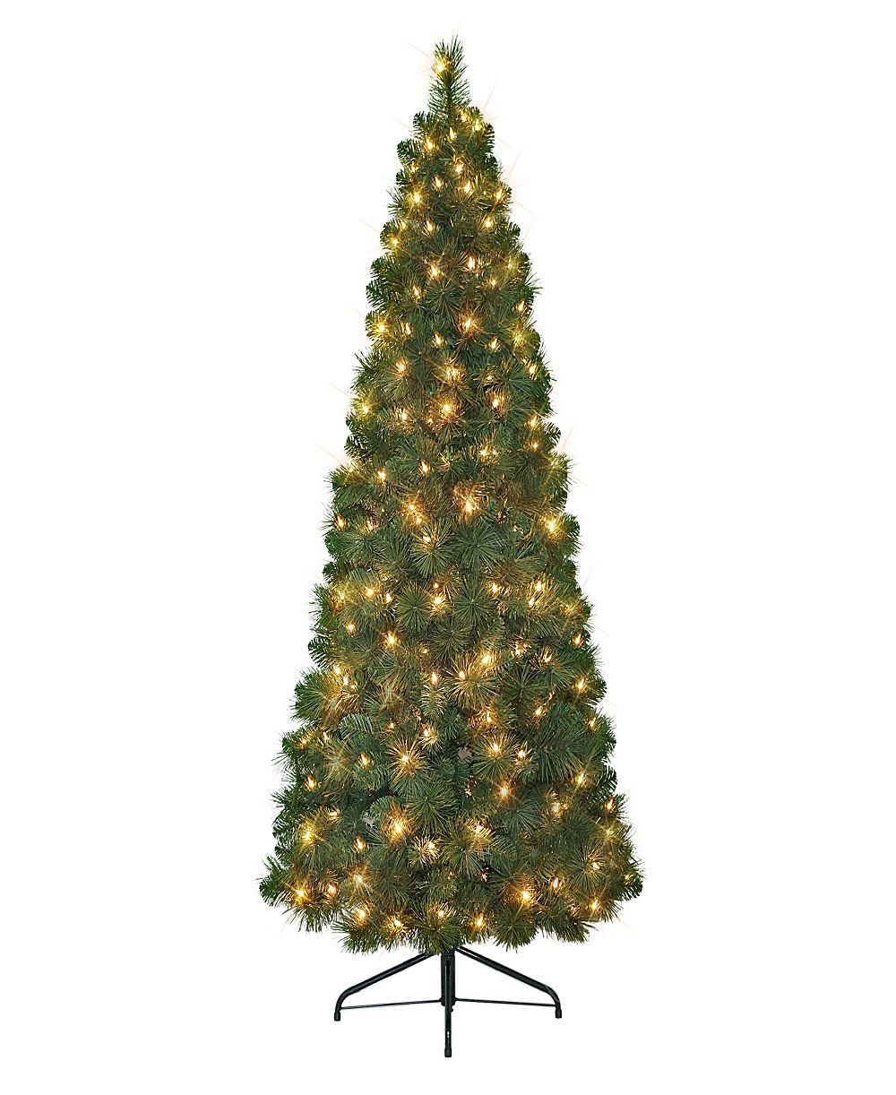 Полуелочка Puleo 6.5' Pre-Lit Wall с 150 Clear Incandescent Lights, 437 Tips