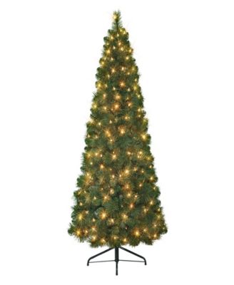 Полуелочка Puleo 6.5' Pre-Lit Wall с 150 Clear Incandescent Lights, 437 Tips