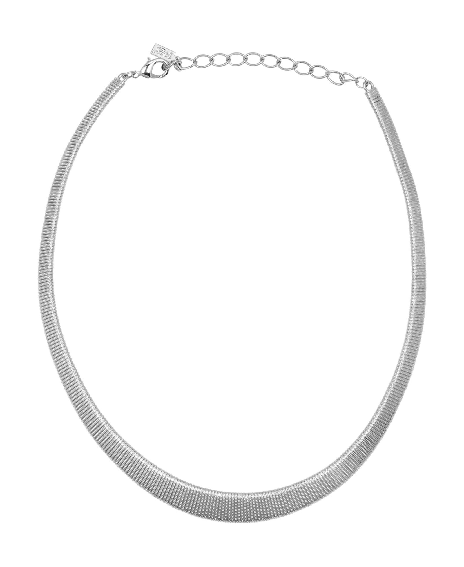 2028 Ожерелье-чокер Omega Mesh Chain Silver-Tone