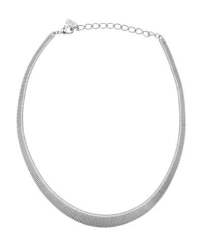 2028 Ожерелье-чокер Omega Mesh Chain Silver-Tone