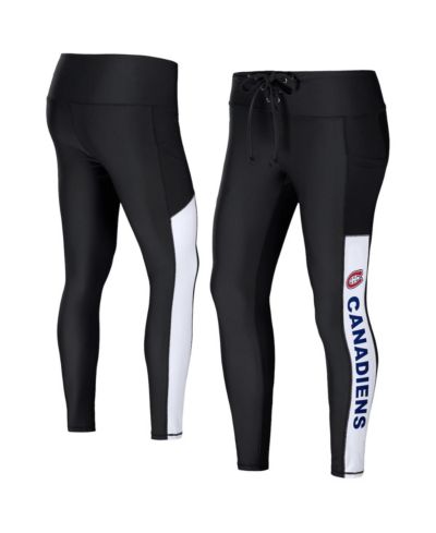 Женские леггинсы WEAR by Erin Andrews Black Montreal Canadiens