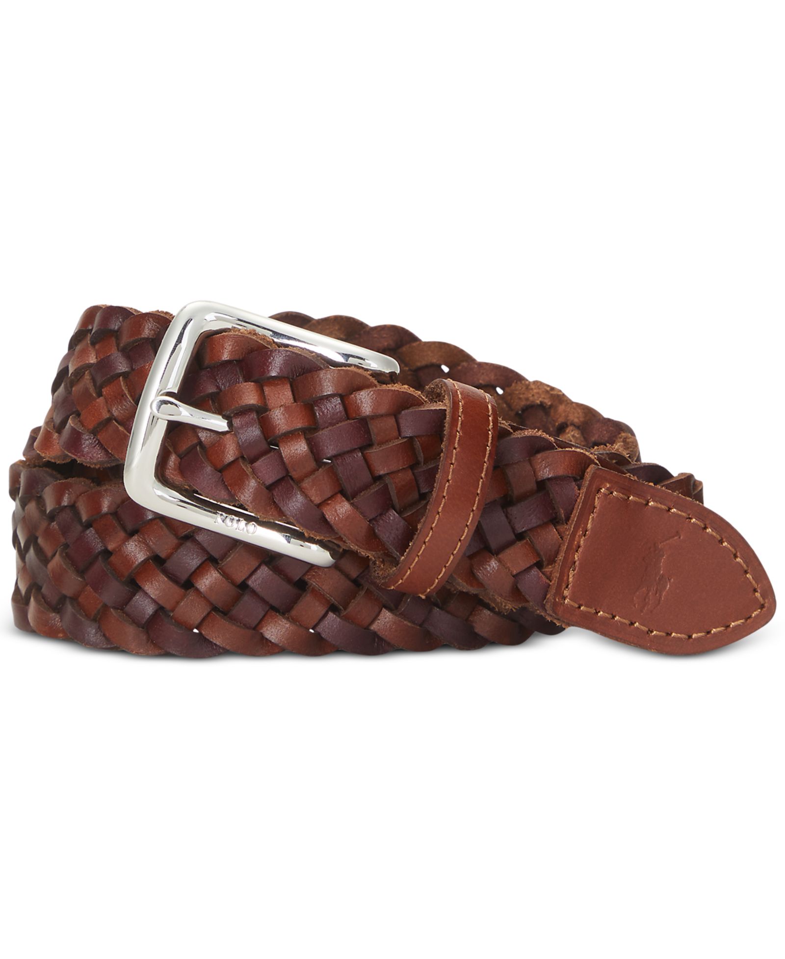 Polo Ralph Lauren Мужской Braided Leather Belt